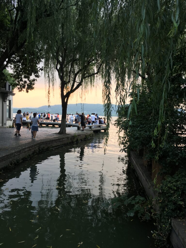 jezioro Zachodnie podczas kontraktu 

